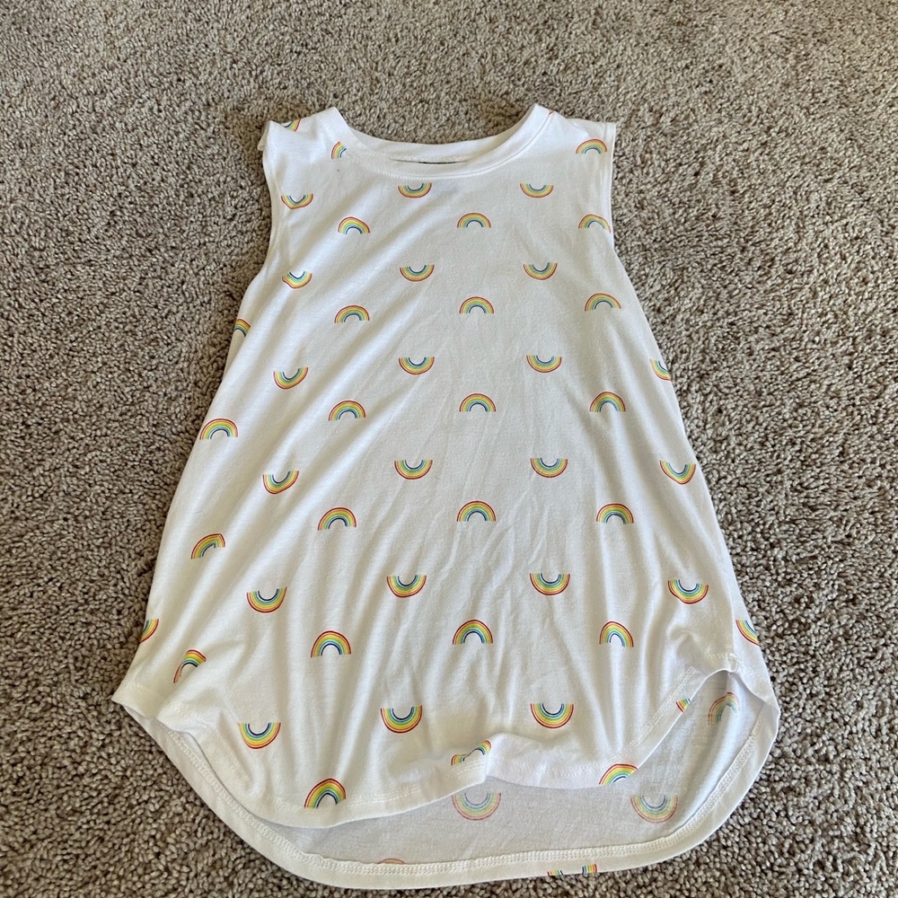 rainbow tank top size small